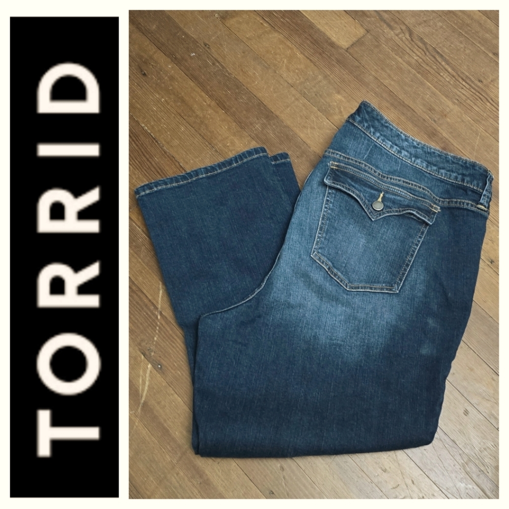 Torrid Cropped Jeans